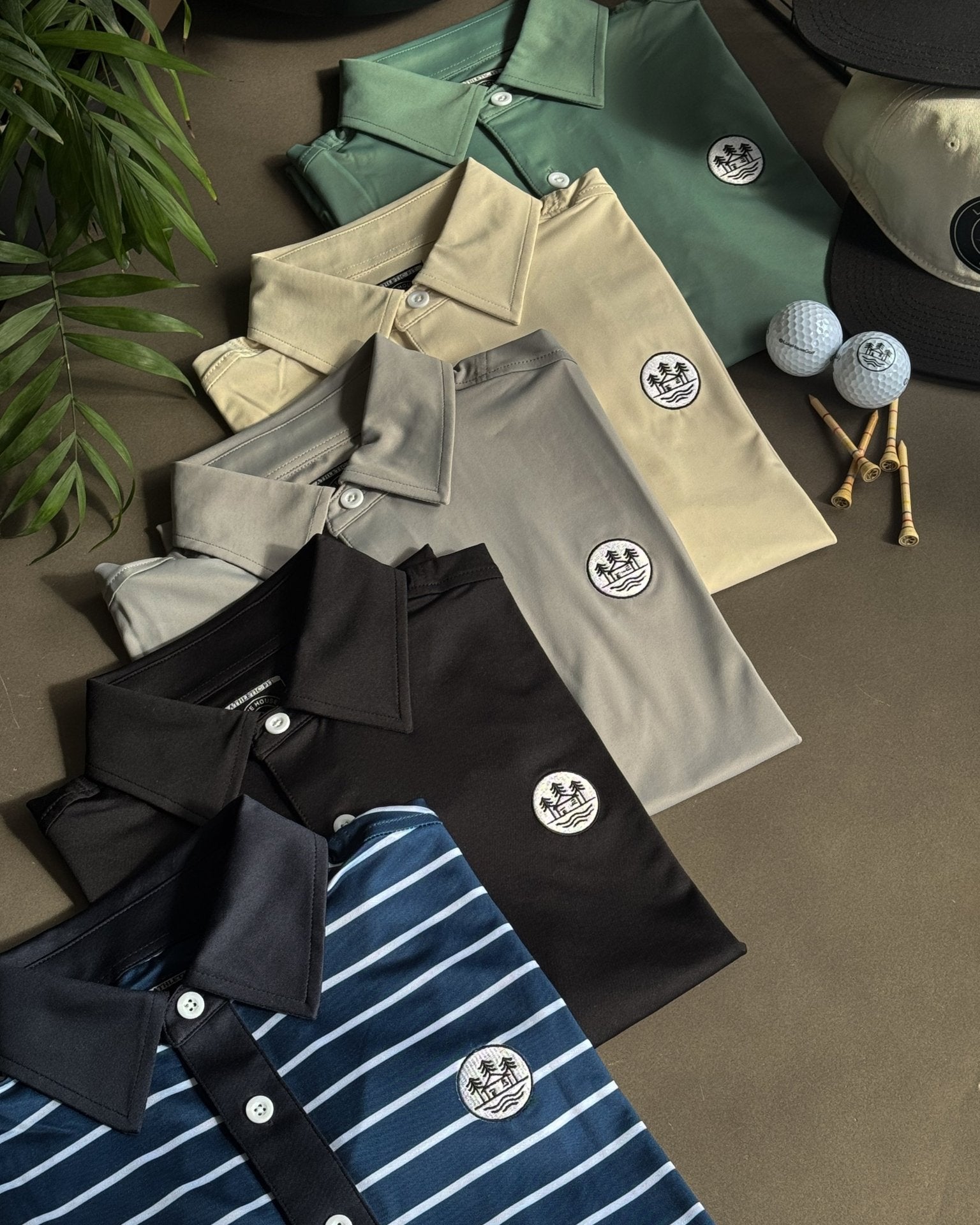 Navy Striped - Lake House Golf