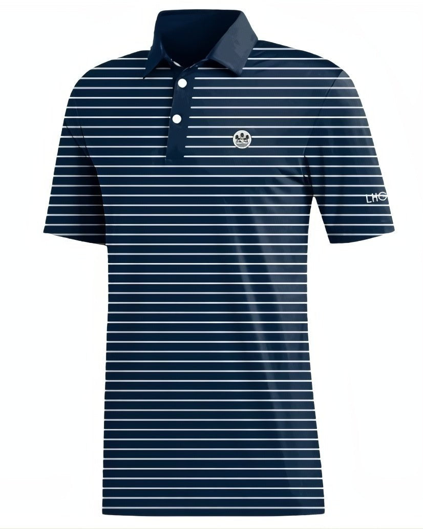 Navy Striped - Lake House Golf